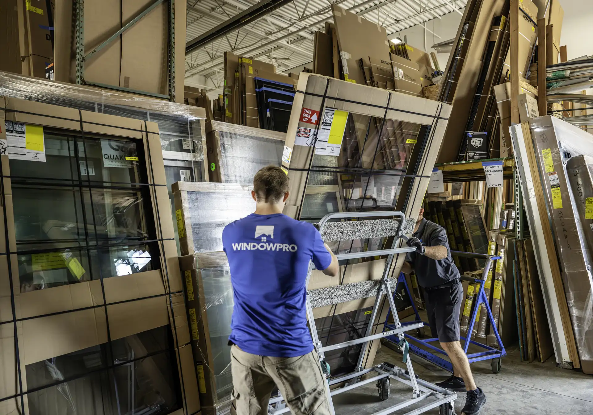 window packaging for installation